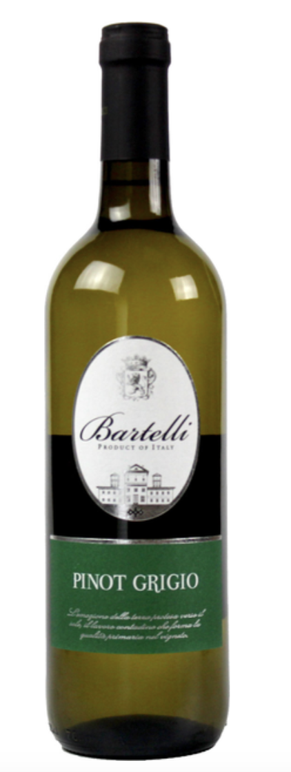 Вино Bartelli Pinot Grigio Puglia сухе біле 12% 0.75 л